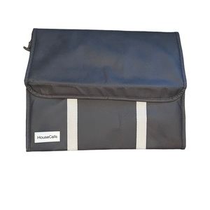 House Calls Large Double Handle Insulated Tote Bag 13”Hx 16"L x 7"W Food Drinks